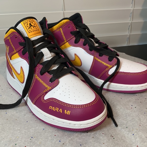Nike Jordan “para mi familia”special edition boys size 6.5Y like new - Picture 6 of 12